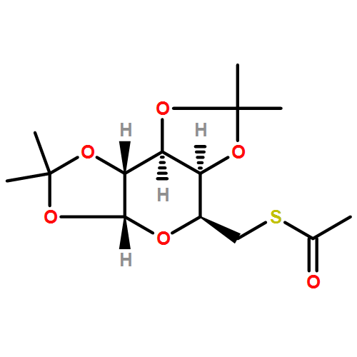 α-D-Galactopyranose, 1,2:3,4-bis-O-(1-methylethylidene)-6-thio-, 6-acetate