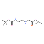 Glycine, N-[2-[[(1,1-dimethylethoxy)carbonyl]amino]ethyl]-,1,1-dimethylethyl ester