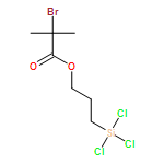 Propanoic acid, 2-bromo-2-methyl-, 3-(trichlorosilyl)propyl ester