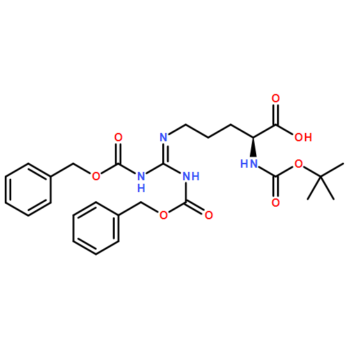 11-Oxa-2,4,9-triazatridec-2-enoic acid,8-carboxy-12,12-dimethyl-10-oxo-3-[[(phenylmethoxy)carbonyl]amino]-,1-(phenylmethyl) ester, (8S)-