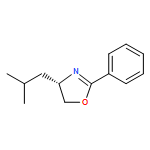 Oxazole, 4,5-dihydro-4-(2-methylpropyl)-2-phenyl-, (4S)-