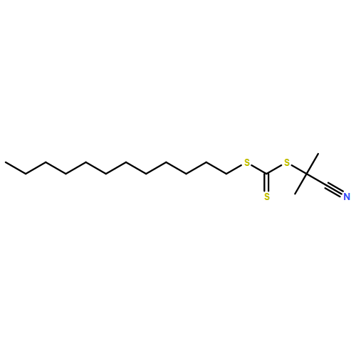 Carbonotrithioic acid, 1-cyano-1-methylethyl dodecyl ester