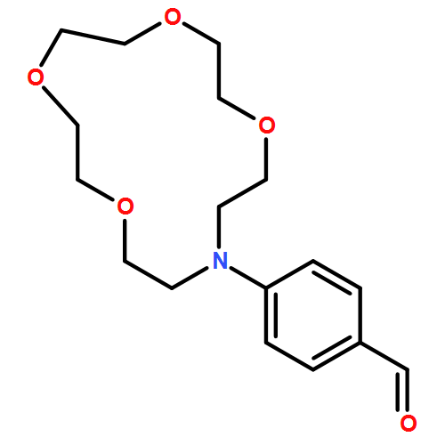 Benzaldehyde, 4-(1,4,7,10-tetraoxa-13-azacyclopentadec-13-yl)-