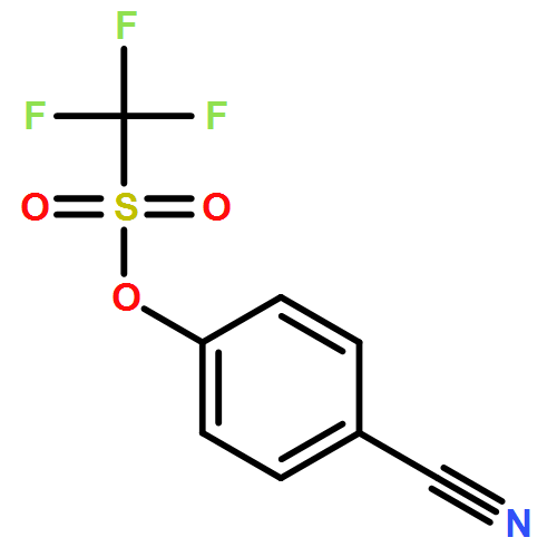 Methanesulfonic acid, 1,1,1-trifluoro-, 4-cyanophenyl ester