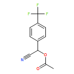 Benzeneacetonitrile, α-(acetyloxy)-4-(trifluoromethyl)-, (αS)-