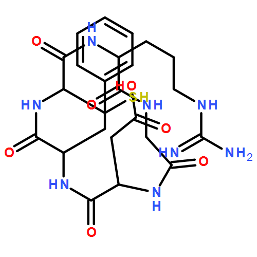 Cyclo(L-arginylglycyl-L-α-aspartyl-D-phenylalanyl-L-cysteinyl)