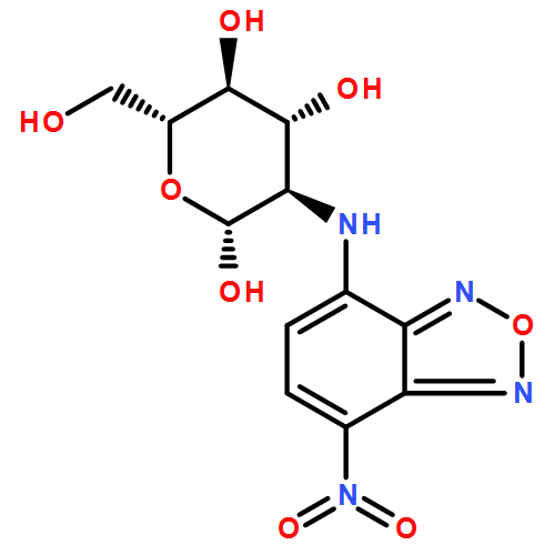 (2R,3R,4S,5R)-3,4,5,6-Tetrahydroxy-2-((7-nitrobenzo[c][1,2,5]oxadiazol-4-yl)amino)hexanal