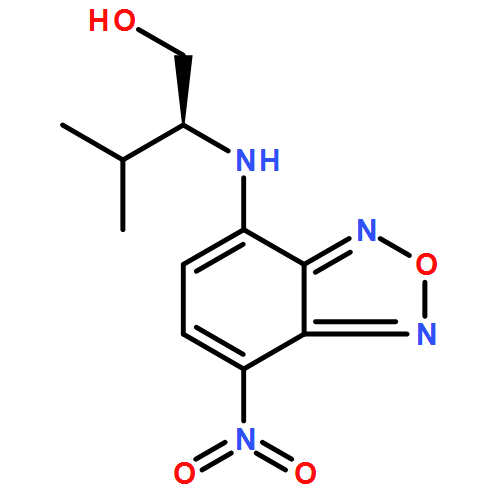 1-Butanol, 3-methyl-2-[(7-nitro-2,1,3-benzoxadiazol-4-yl)amino]-, (2S)-