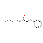 1-Nonanone, 3-hydroxy-2-methyl-1-phenyl-, (2R,3S)-rel-