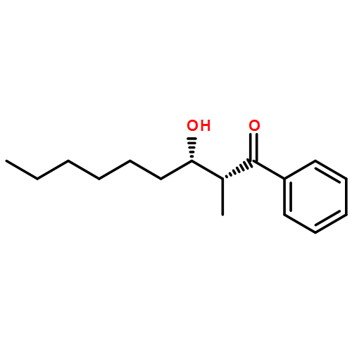 1-Nonanone, 3-hydroxy-2-methyl-1-phenyl-, (2R,3S)-rel-