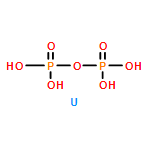 Diphosphoric acid, uranium(4 ) salt (1:1)