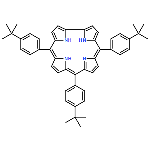 Corrin, 1,2,3,7,8,12,13,17,18,19-decadehydro-5,10,15-tris[4-(1,1-dimethylethyl)phenyl]-21,22-dihydro-