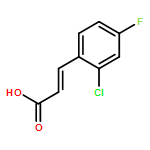 2-Propenoic acid, 3-(2-chloro-4-fluorophenyl)-, (2E)-