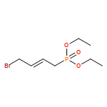 Phosphonic acid, (4-bromo-2-butenyl)-, diethyl ester, (E)-