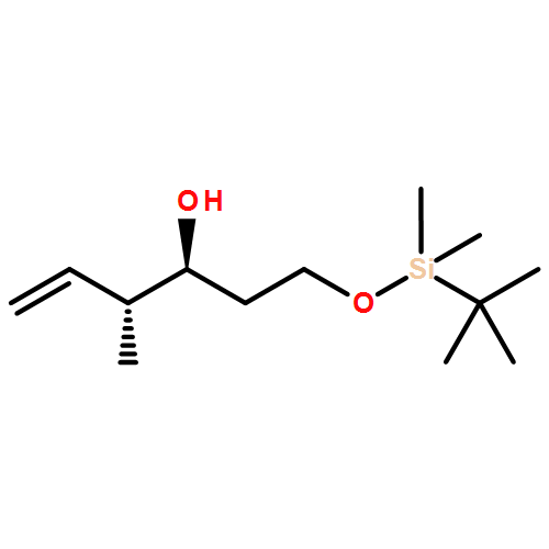 5-Hexen-3-ol, 1-[[(1,1-dimethylethyl)dimethylsilyl]oxy]-4-methyl-,(3S,4R)-