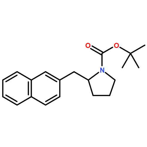 1-Pyrrolidinecarboxylic acid, 2-(2-naphthalenylmethyl)-,1,1-dimethylethyl ester