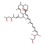 2,4,6,8,10-Hexadecapentaenoic acid, 12,13,15-trihydroxy-4,6,10-trimethyl-, (6S,7S,9E,12R)-12-[(1S,3E,5R,6R,8R)-6,8-dihydroxy-1,3,5-trimethyl-3-nonen-1-yl]-7,9-dimethyl-2-oxooxacyclododec-9-en-6-yl ester, (2E,4Z,6E,8E,10E,12S,13S,15S)-