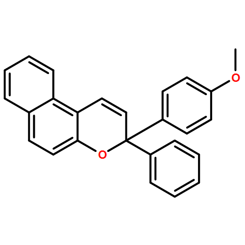 3H-Naphtho[2,1-b]pyran, 3-(4-methoxyphenyl)-3-phenyl-