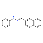 2-Naphthalenecarboxaldehyde, phenylhydrazone