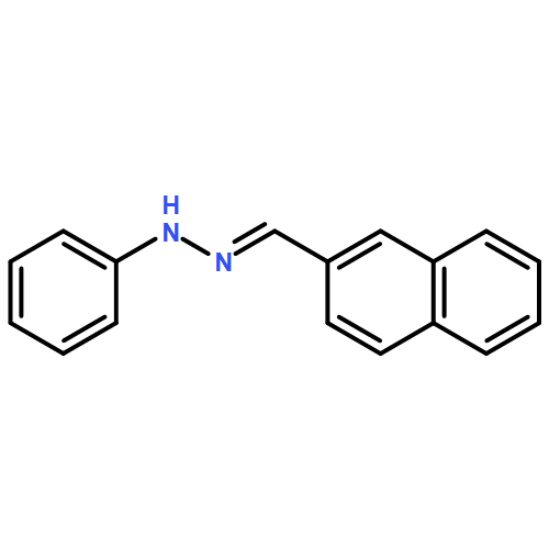 2-Naphthalenecarboxaldehyde, phenylhydrazone