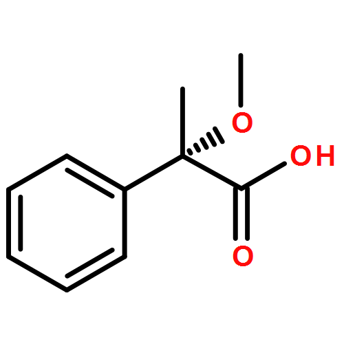 Benzeneacetic acid, α-methoxy-α-methyl-, (αS)-