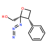 2-Oxetanemethanol, 2-azido-3-phenyl-, (2R,3S)-rel-