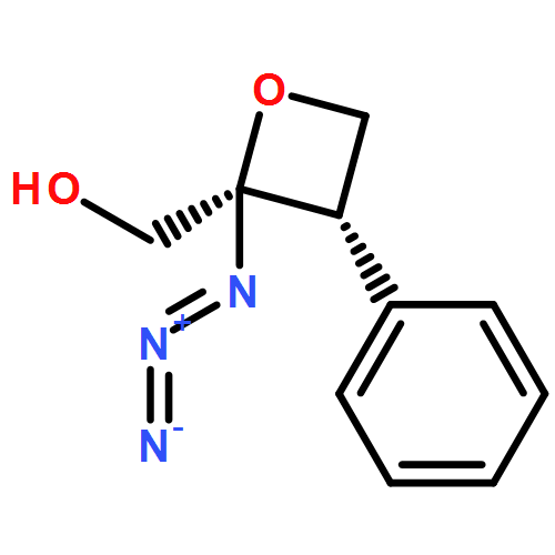 2-Oxetanemethanol, 2-azido-3-phenyl-, (2R,3S)-rel-