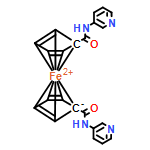 1,1'-ferrocene-N-(pyridine-3-yl) formamide