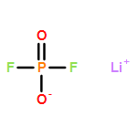 Phosphorodifluoridic acid, lithium salt