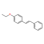 Benzene, 1-ethoxy-4-(2-phenylethenyl)-, (E)-