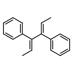 Benzene, 1,1'-(1,2-diethylidene-1,2-ethanediyl)bis-, (E,E)-