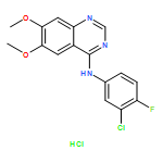 4-Quinazolinamine, N-(3-chloro-4-fluorophenyl)-6,7-dimethoxy-,monohydrochloride