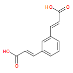 2-Propenoic acid, 3,3'-(1,3-phenylene)bis-, (E,E)-