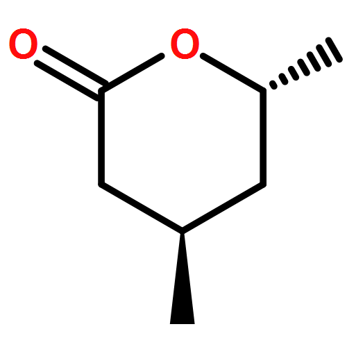 2H-Pyran-2-one, tetrahydro-4,6-dimethyl-, (4R,6R)-rel-