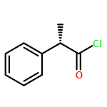 Benzeneacetyl chloride, α-methyl-, (αS)-