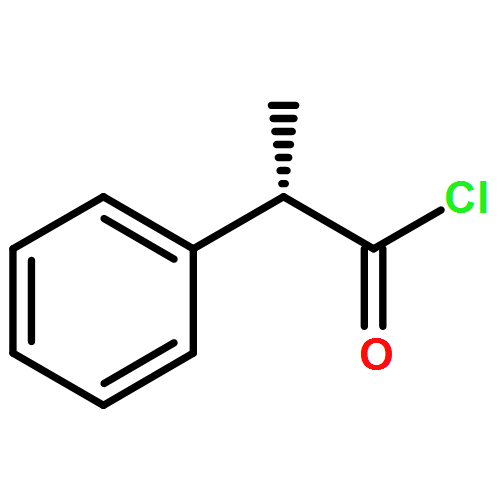 Benzeneacetyl chloride, α-methyl-, (αS)-