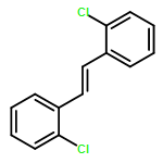 Benzene, 1,1'-(1,2-ethenediyl)bis[2-chloro-, (E)-