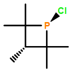 Phosphetane, 1-chloro-2,2,3,4,4-pentamethyl-, trans-