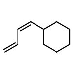 Cyclohexane, 1,3-butadienyl-, (Z)-