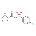 2-Pyrrolidinecarboxamide, N-[(4-chlorophenyl)sulfonyl]-, (2S)-