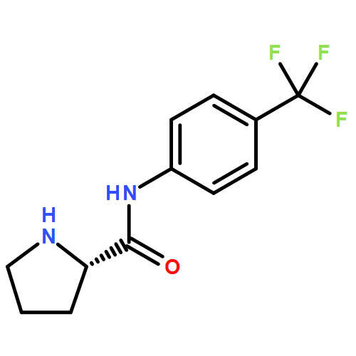 2-Pyrrolidinecarboxamide,N-[4-(trifluoromethyl)phenyl]-, (2S)-