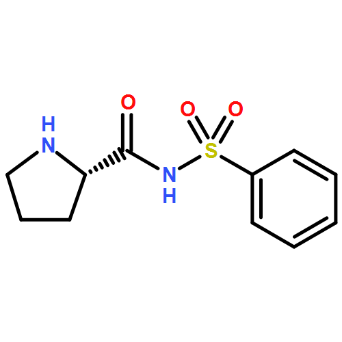 2-Pyrrolidinecarboxamide, N-(phenylsulfonyl)-, (2S)-