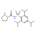 2-Pyrrolidinecarboxamide, N-[[2,4,6-tris(1-methylethyl)phenyl]sulfonyl]-,(2S)-