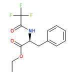 L-Phenylalanine, N-(trifluoroacetyl)-, ethyl ester