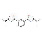 Oxazole, 2,2'-(1,3-phenylene)bis[4,5-dihydro-4-(1-methylethyl)-,(4S,4'S)-