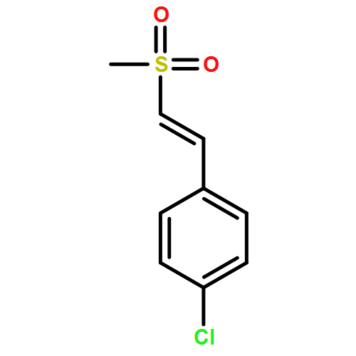 Benzene, 1-chloro-4-[2-(methylsulfonyl)ethenyl]-, (E)-