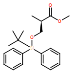 Propanoic acid, 3-[[(1,1-dimethylethyl)diphenylsilyl]oxy]-2-methyl-,methyl ester, (2R)-