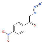 Ethanone, 2-azido-1-(4-nitrophenyl)-