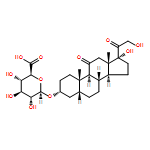 β-D-Glucopyranosiduronic acid, (3α,5β)-17,21-dihydroxy-11,20-dioxopregnan-3-yl