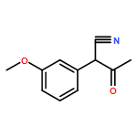 Benzeneacetonitrile, α-acetyl-3-methoxy-